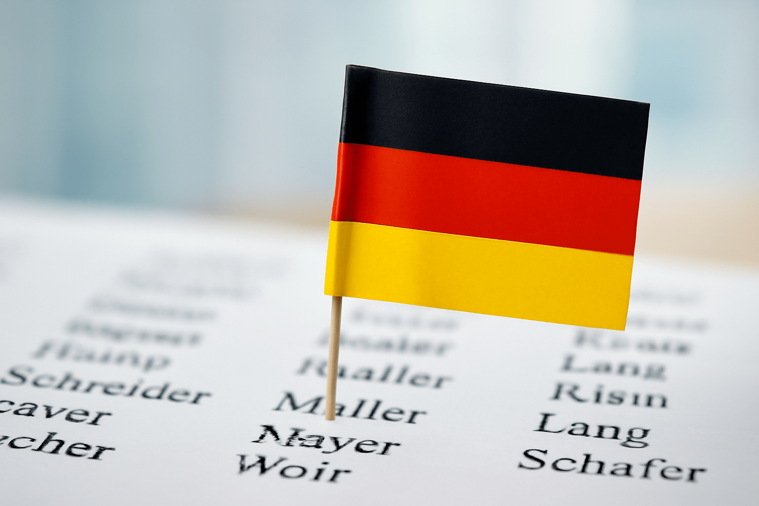 ドイツ語の苗字の意味や由来を解説|物語にぴったりのかっこいい名前28選