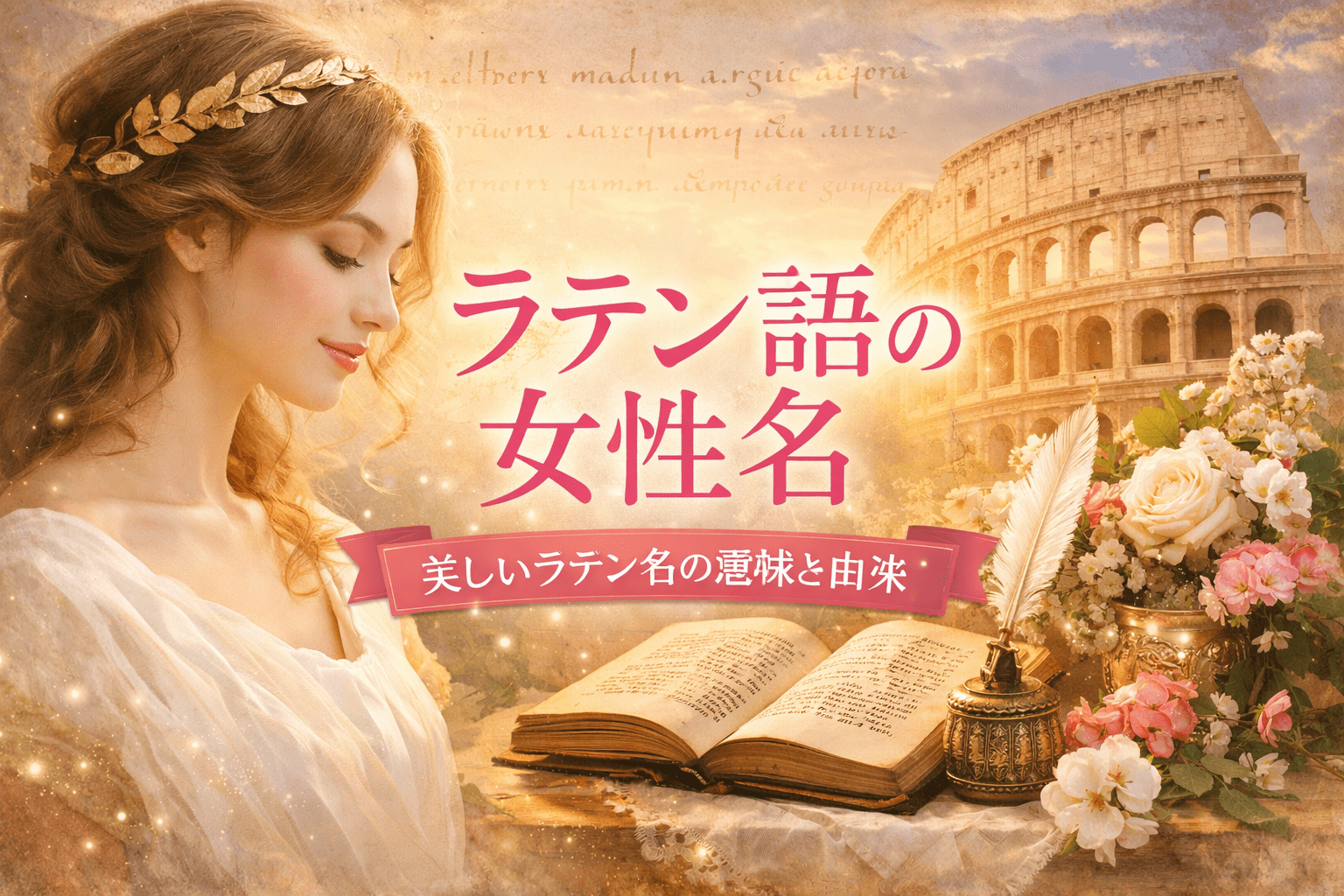 ラテン語の女性名一覧｜意味が素敵でおしゃれな名前を由来つきで紹介【テーマ別】