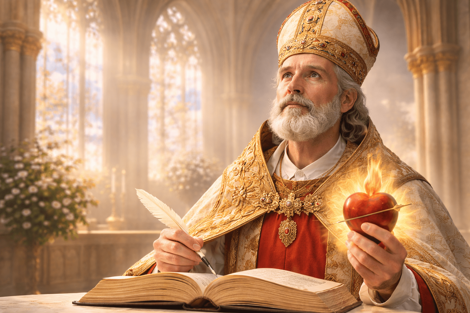 アウグスティヌスという洗礼名の意味とは？由来・象徴・聖人との関係をわかりやすく解説