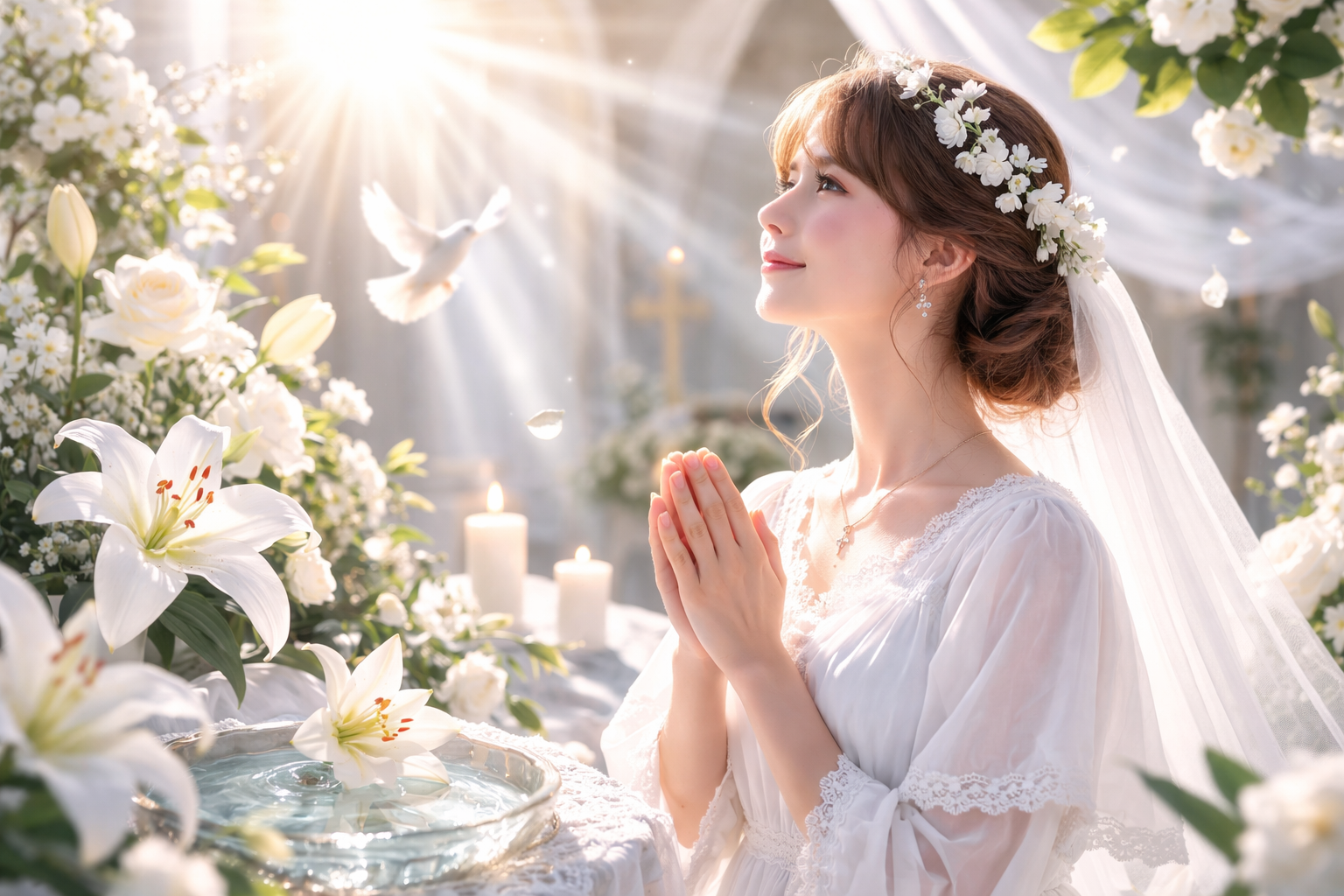 純潔を意味する女性洗礼名30選｜意味・由来・象徴から見る清らかな名前一覧